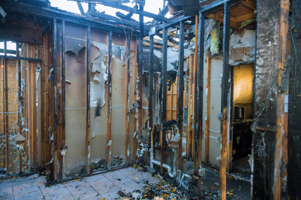 Professional Fire Damage Repair technician working in Lafayette, CO
